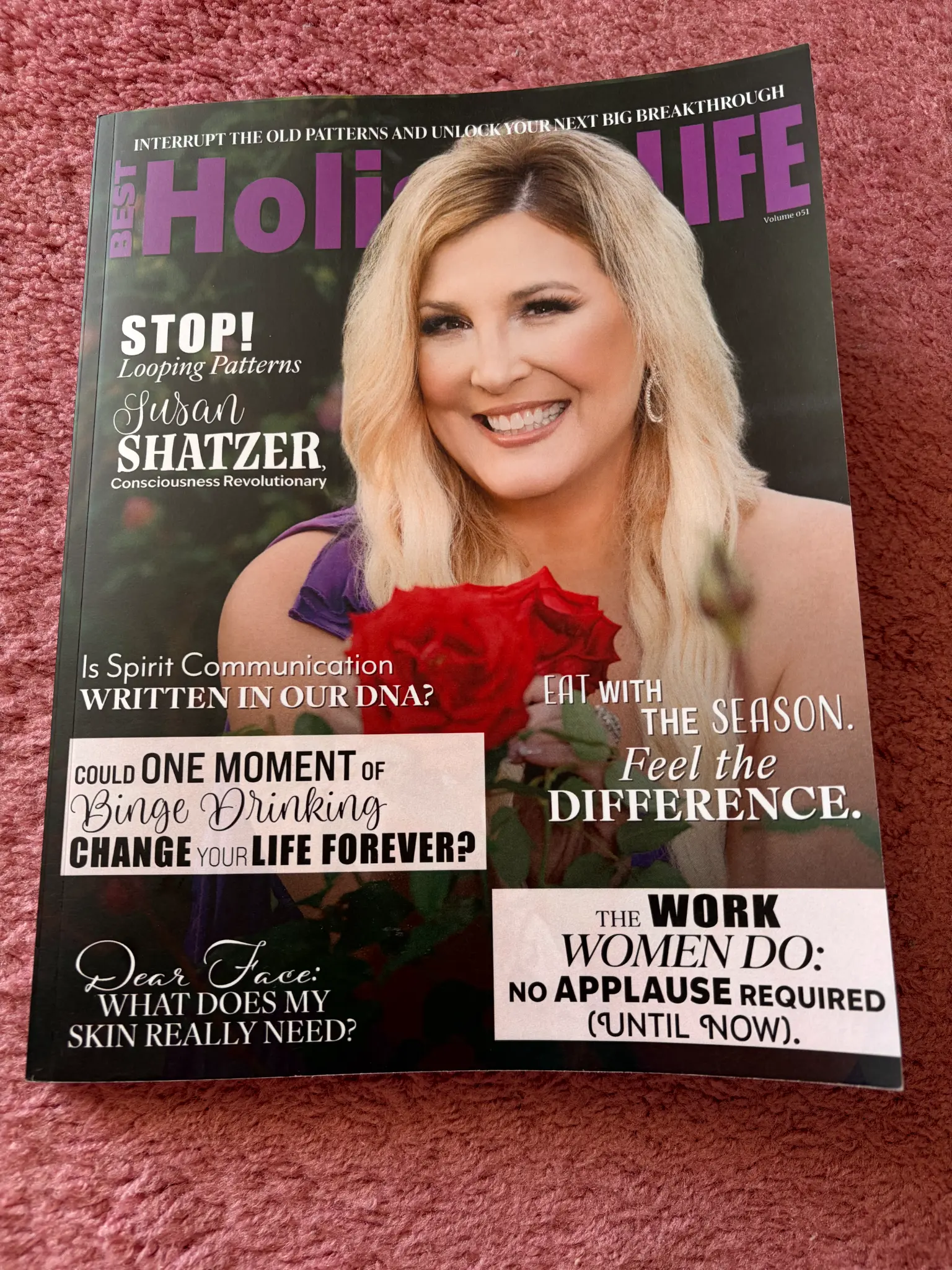 Susan Shatzer — Best Holistic Life Magazine Cover